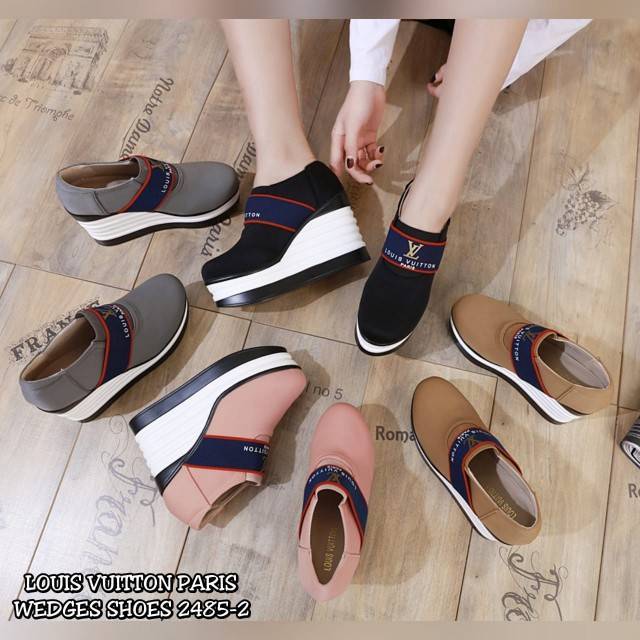 LOUIS VUITTON WEDGES SHOES 2485-2