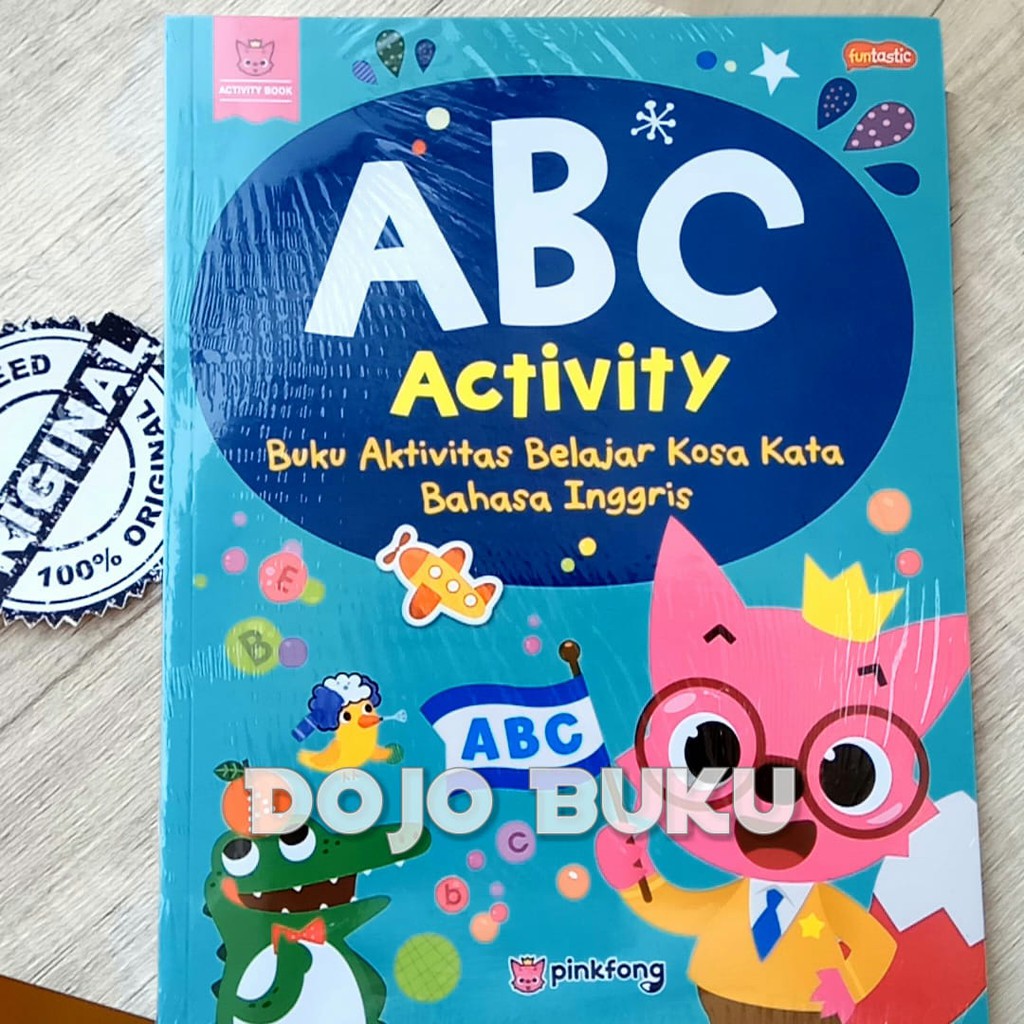 Abc Activity : Buku Aktivitas Belajar Kosa Kata Bahasa Inggris Pinkfong