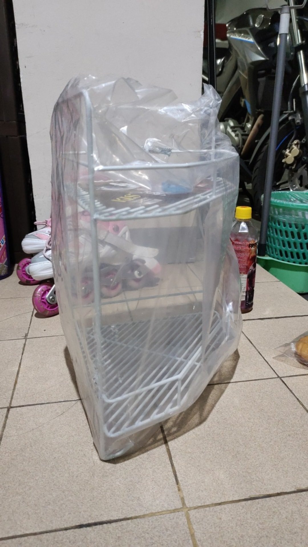 Rak Sudut Kamar Mandi 2 Susun