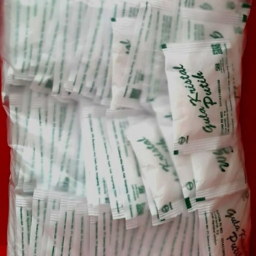 

Gula putih sachet 6 gr 125 pcs