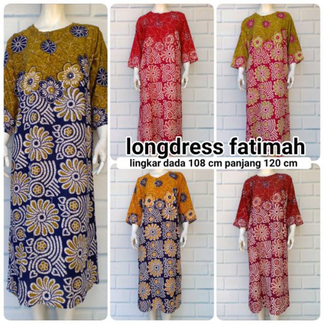 Model baju tidur lengan panjang daster batik anak muda modern