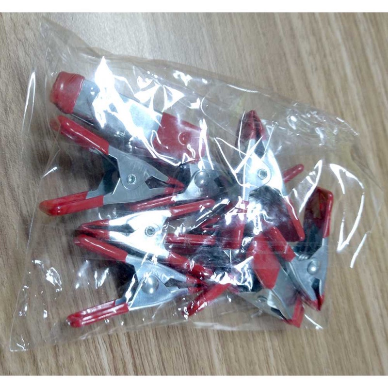 Klip Jepit Kertas Foto Kayu 10 Pcs Penjepit DIY Craft Spring Clamp 2In