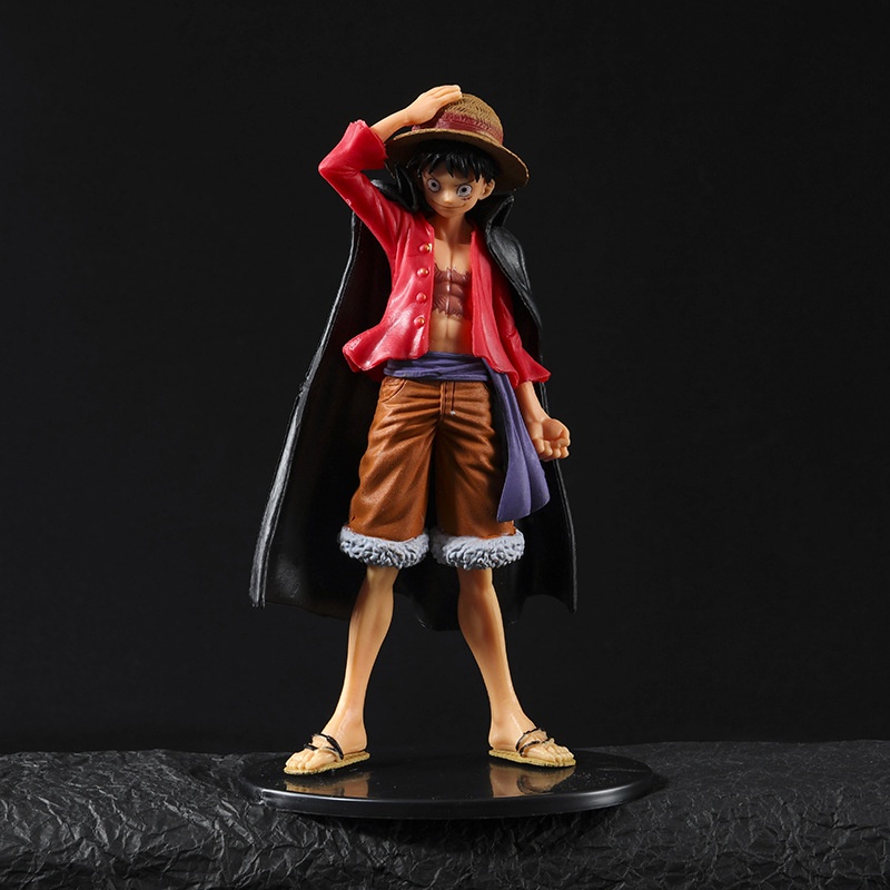 Mainan Action Figure Model Anime One Piece Luffy Monkey D Luffy Ukuran 16cm Untuk Hadiah Natal Anak