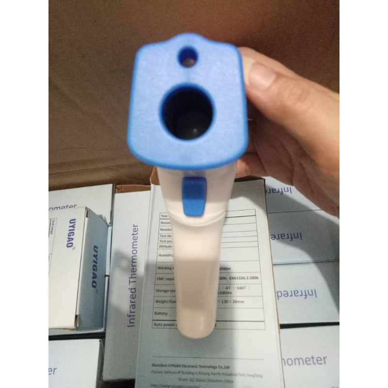 termometer infrared digital uyigao / thermometer infrared murah