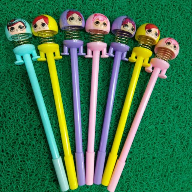 

Pen Gel Ring karakter LOL isi 12 pcs