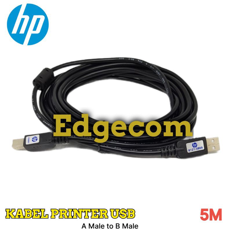 Kabel USB 2.0 Printer 5 Meter HP ORIGINAL