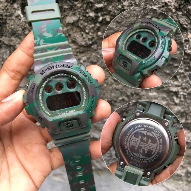Jam Tangan Pria Gshock G-shock Loreng