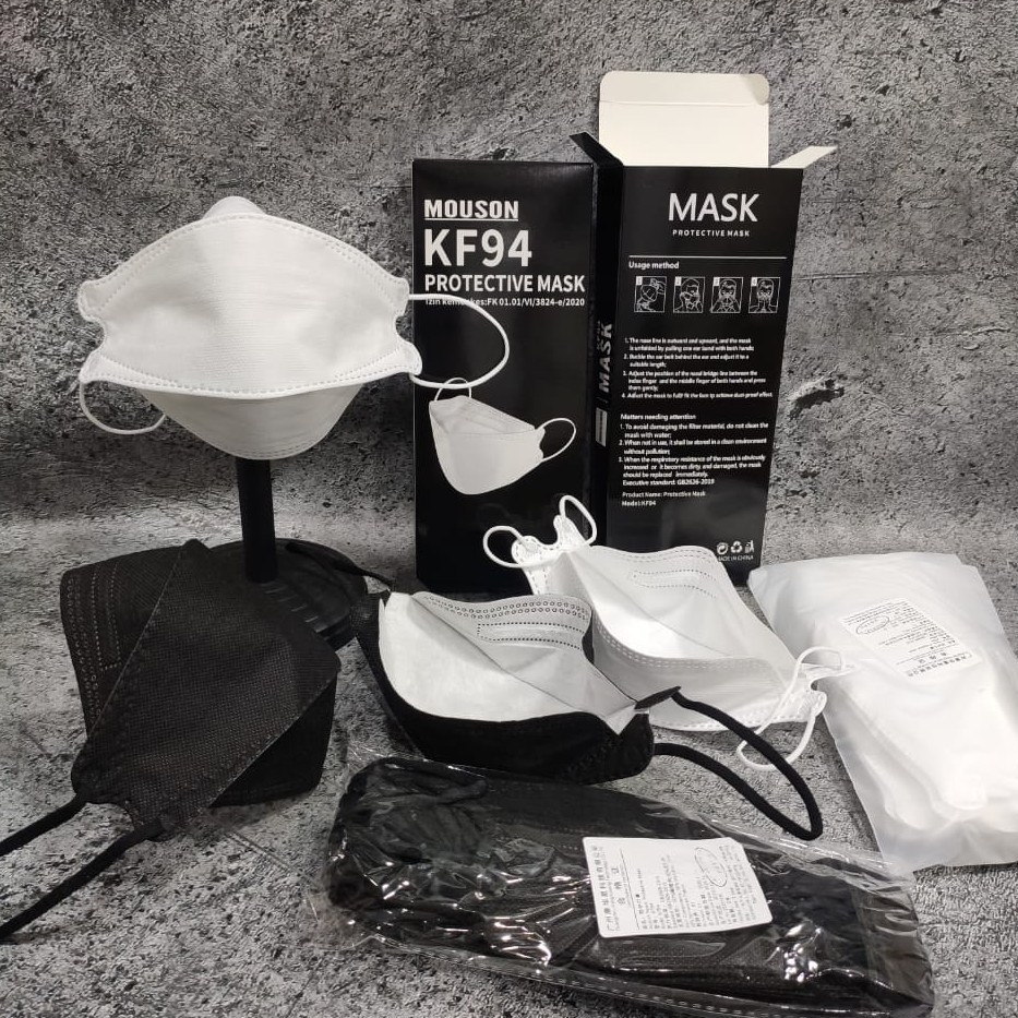 MASKER KF94 MOUSON WHITE ISI PROTECTIVE MASK - MEDICAL  psbb