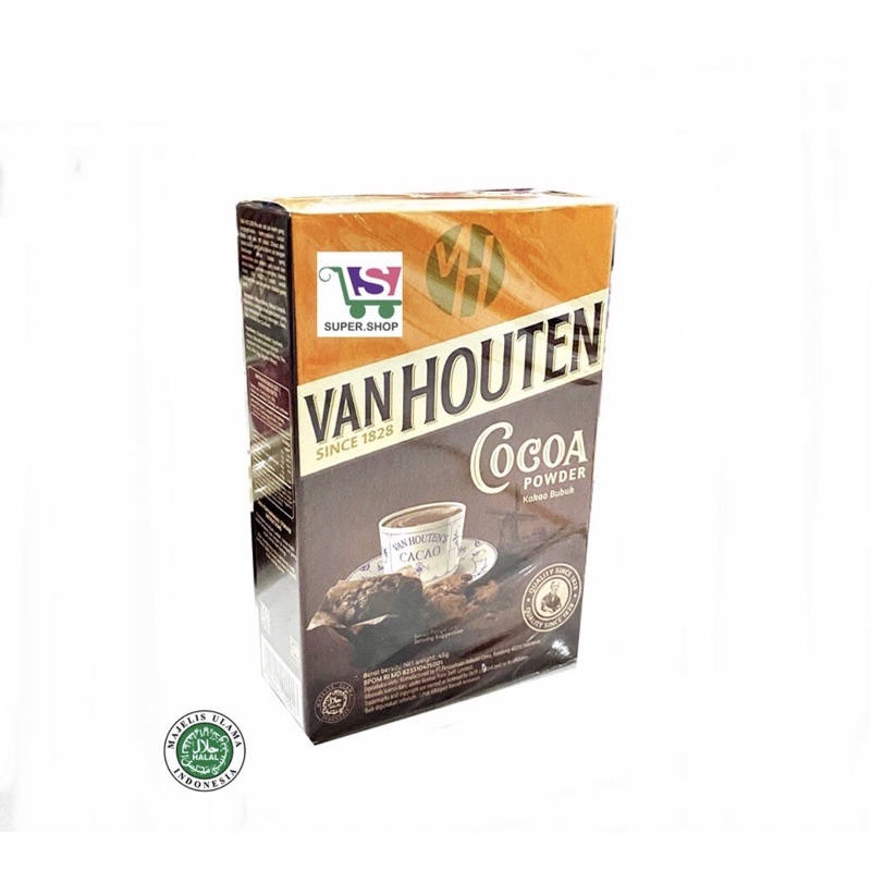 

Van Houten Cocoa Powder / Bubuk Kakao Cokelat 45 Gram