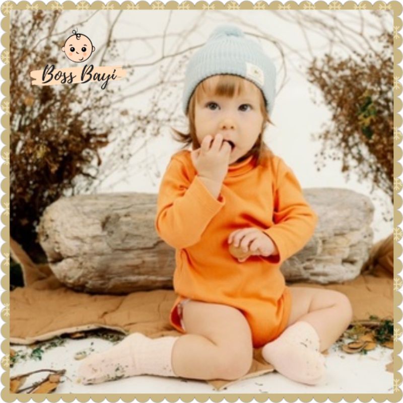 BOHOPANNA - Turtle Neck Bodysuit / Jumper Lengan Panjang Bayi Anak