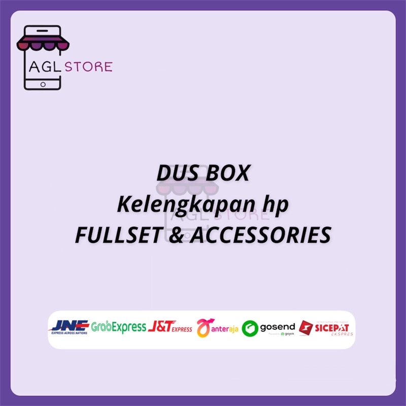 

Fullset Dus dan Aksesoris