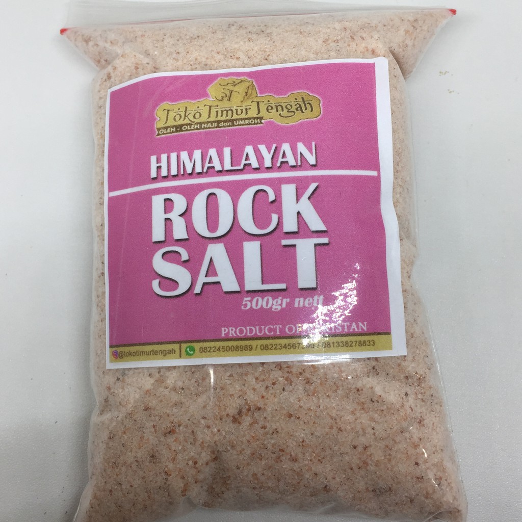 

TERMURAH || 500gr Garam Himalaya | Himalayan Salt 500gr