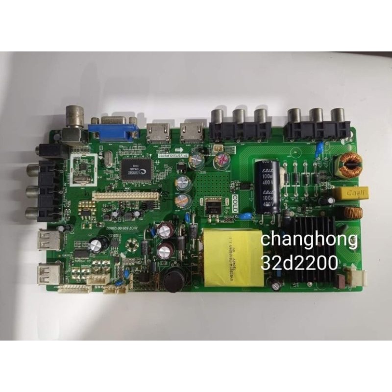 MB - MAINBOARD - MESIN TV LED CHANGHONG 32D2200