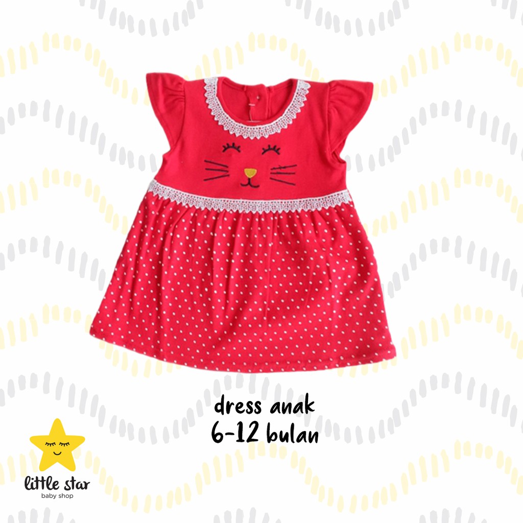 Dunamos Dress Anak Perempuan | Set Baju Pakaian Anak Bayi Cewek