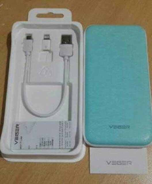 POWER BANK ORIGINAL VEGER 25000MAH POWERBANK