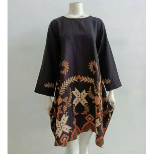 MAURA TUNIK BATIK DOBBY BUMIL FRIENDLY│MAURA DRESS BUMIL BATIK DOLBY |