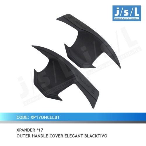 JSL Outer Handle Cover Mangkok Pintu Xpander Elegant Blacktivo-1