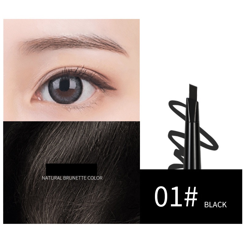 LAMEILA EYEBROW NEW ~ PENSIL ALIS PUTAR BERKEPALA DUA ~ TIDAK MUDAH LUNTUR 804