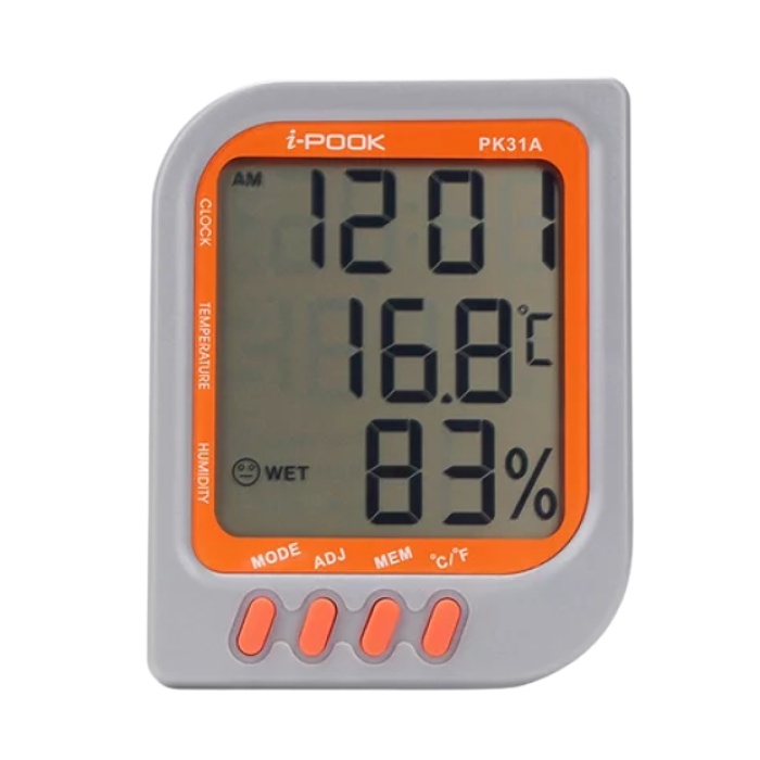 Temperature Humidity Meter i-pook PK31 Thermometer Hygrometer Thermohygro