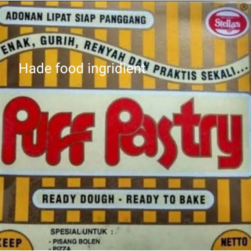 

kulit puff pastry 750 gr isi 20