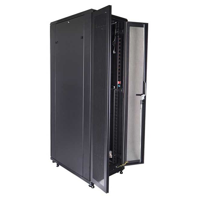 INDORACK Standing Close Rack 45U Perforated Door IR11545P Depth 1150mm
