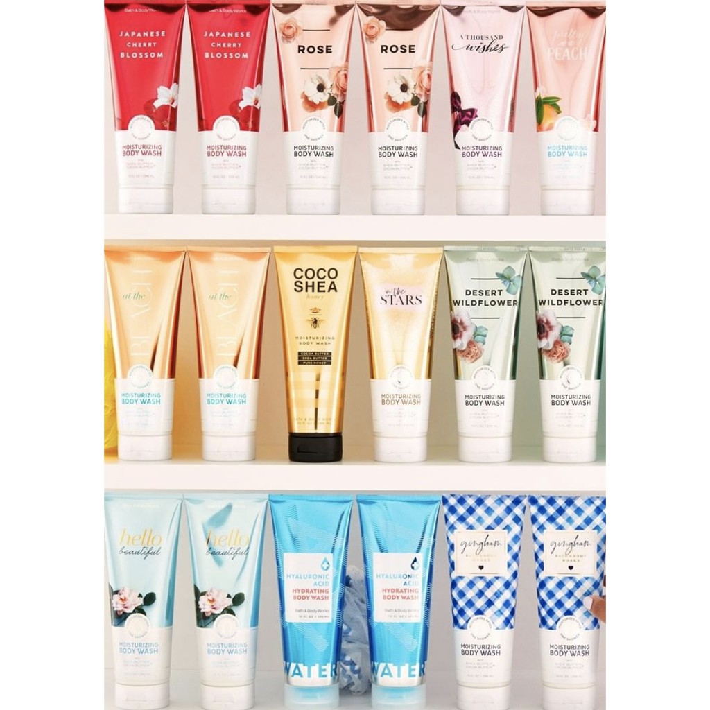 Moisturizing Body Wash - Bath and Body Works BBW - Sabun Mandi Cair 296ml