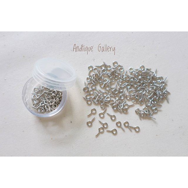 Kaitan Charm | Eyescrew | Eyepin | Sekrup Gantungan Kunci (-size kecil)-