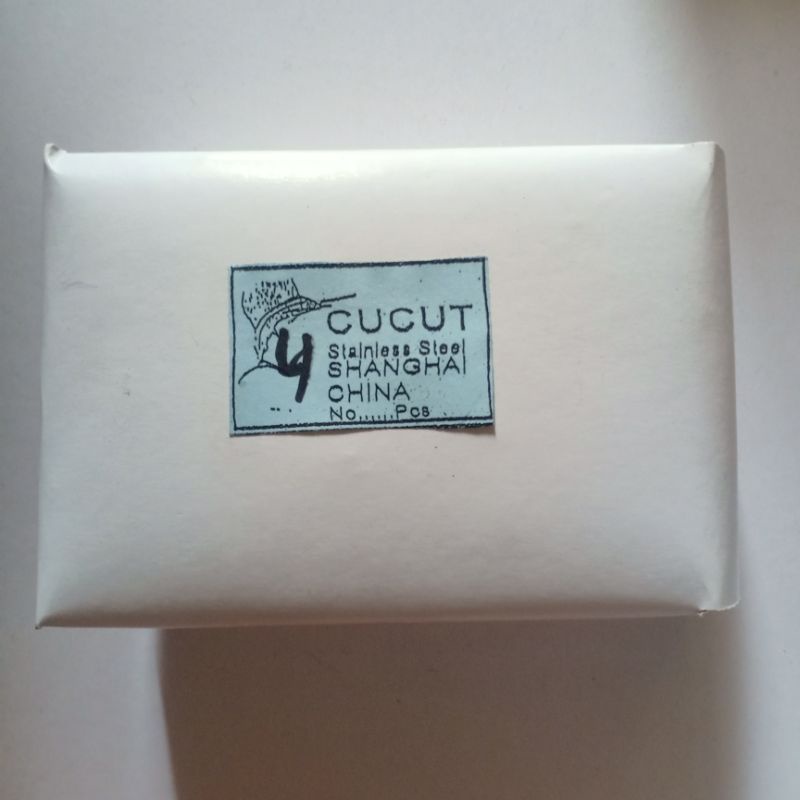 KAIL PANCING CUCUT STAINLESS STEEL SIZE No. 4 Isi 100 pcs