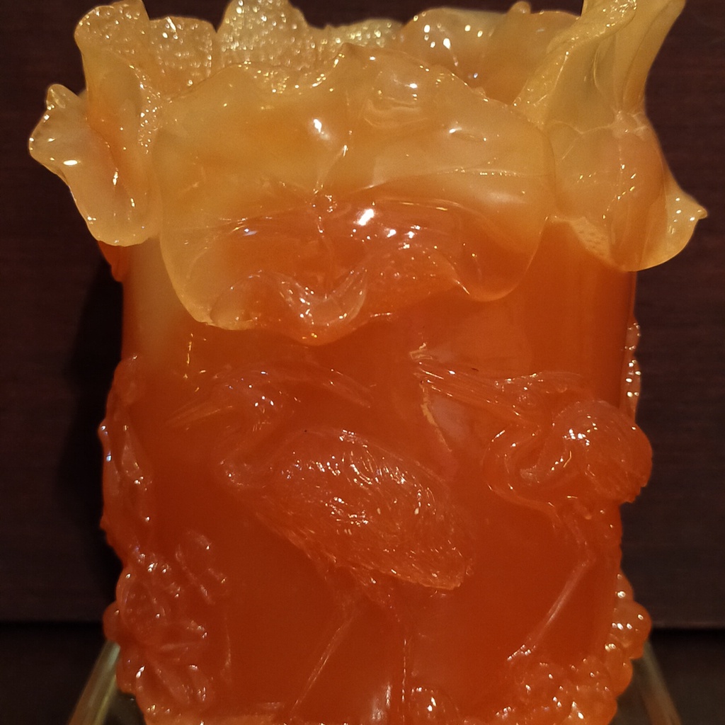 

Tempat Pulpen Giok Pink Sawi