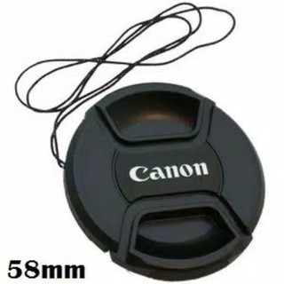 Lens Cap / Penutup Lensa Untuk Kamera Canon 49mm 52mm 58mm 62mm 67mm Tutup Lensa 49 52 58 62 67 mm