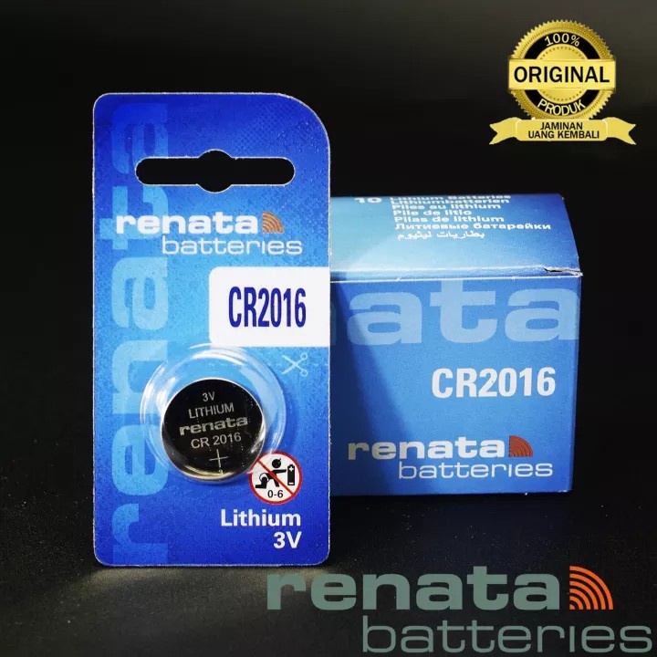 baterai renata Cr2016 CR2016 2016 2032 original renata