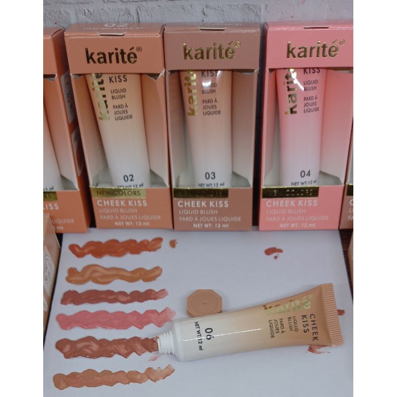 [PER 6PCS ]LIQUID BLUSH CHEEK KISS KARITE NO.68068-47