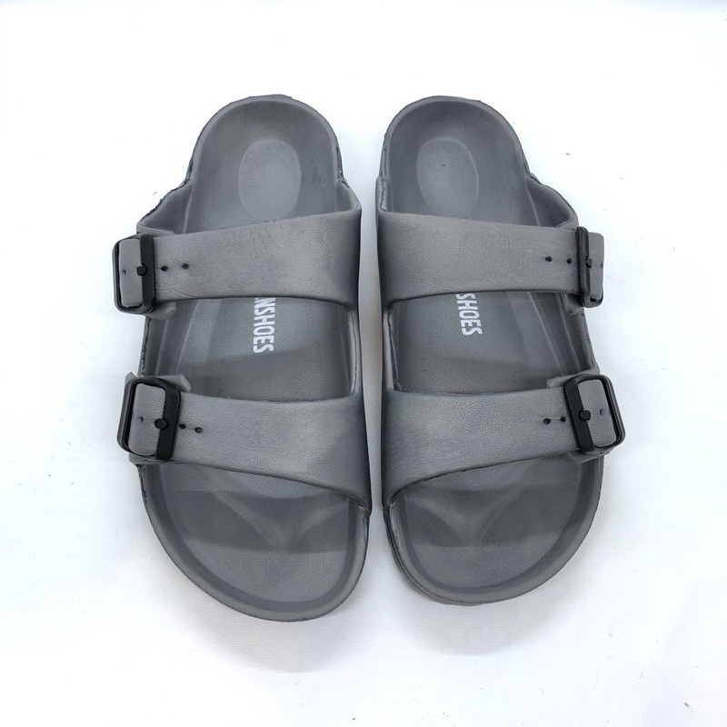 11.11    TERMURAH Sandal Pria/Wanita Sandal Pantai Selop Ringan Anti Air Waterproof Unisex Sendal Karet Couple 349/350