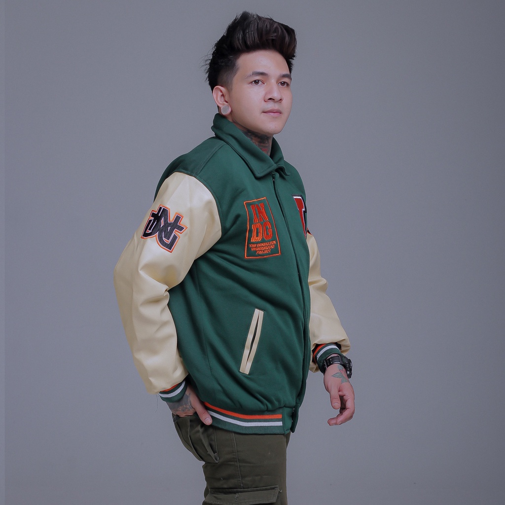 JAKET VARSITY ORIGINAL BY INDIGO LIFE IS A JOURNEY