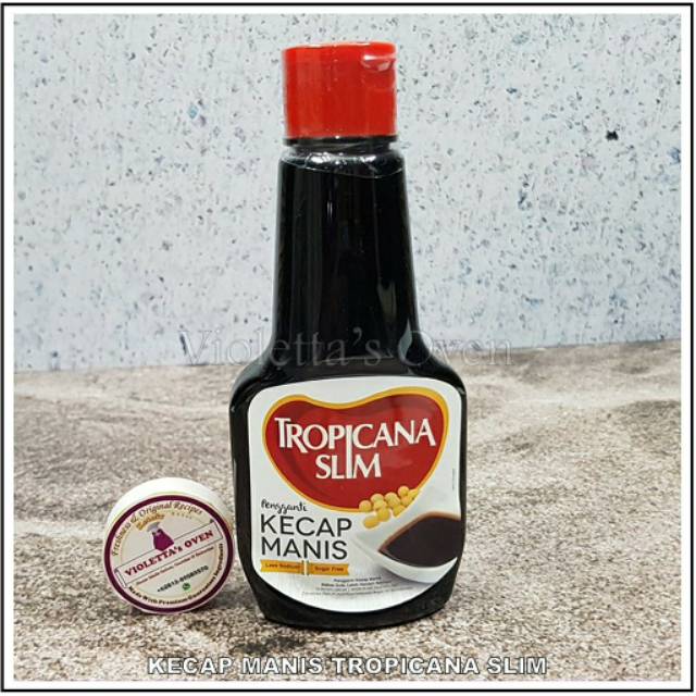 

Kecap manis Tropicana Slim 200 ml