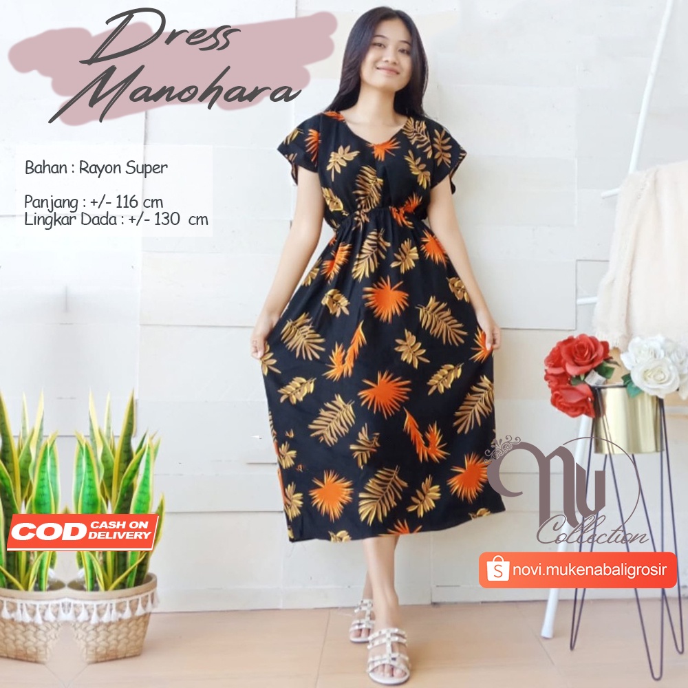 DASTER BALIKU DRESS / DASTER BALI MANOHARA JUMBO/DASTER BIGSIZE MURAH