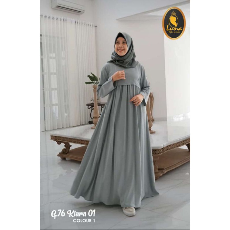 LUNA Hijab Gamis KIARA 01 by LUNA Hijab Indonesia