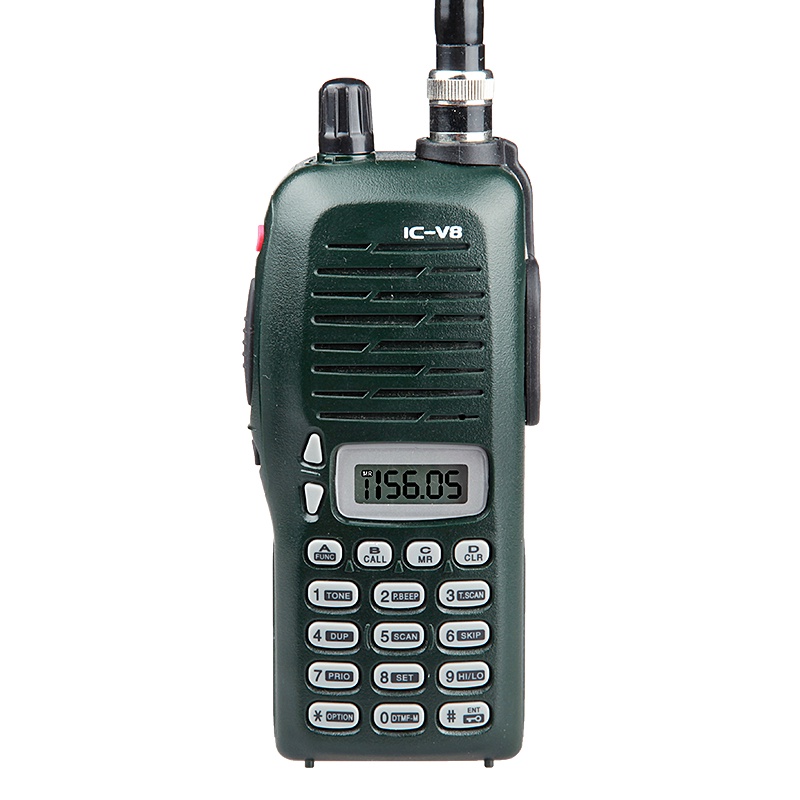 HT ICOM V8 Single band 5,5W VHF Handy Talky IC-V8 IC V 8 Walkie talkie / HT ICOM V-8 VHF (144-148MHz