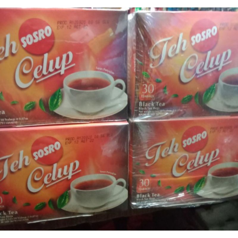 

teh Sosro kotak isi 30 sachet