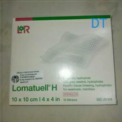 Lomatuell 10x10 / lomatul / pembalut penutup luka