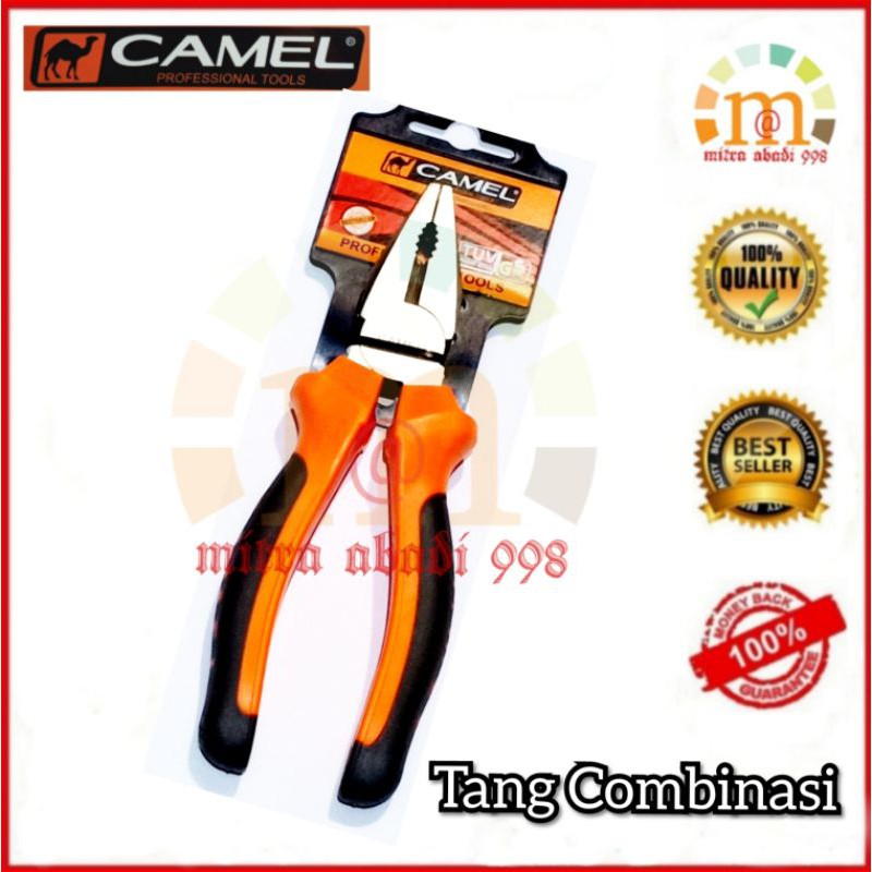 Tang Combinasi Camel 7"inch - Tang Jepit Camel - Tang Potong
