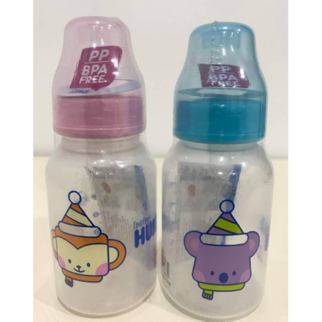 Botol bayi baby Huki PP SP SO 120ml dot gepeng bpa free #330 spongebob