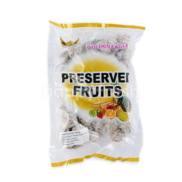 [HALAL] Golden Eagle Manisan Buah Preserved Fruit / Plum / Prune / Moi / Peach 500gr Plam Kering Kiamboi