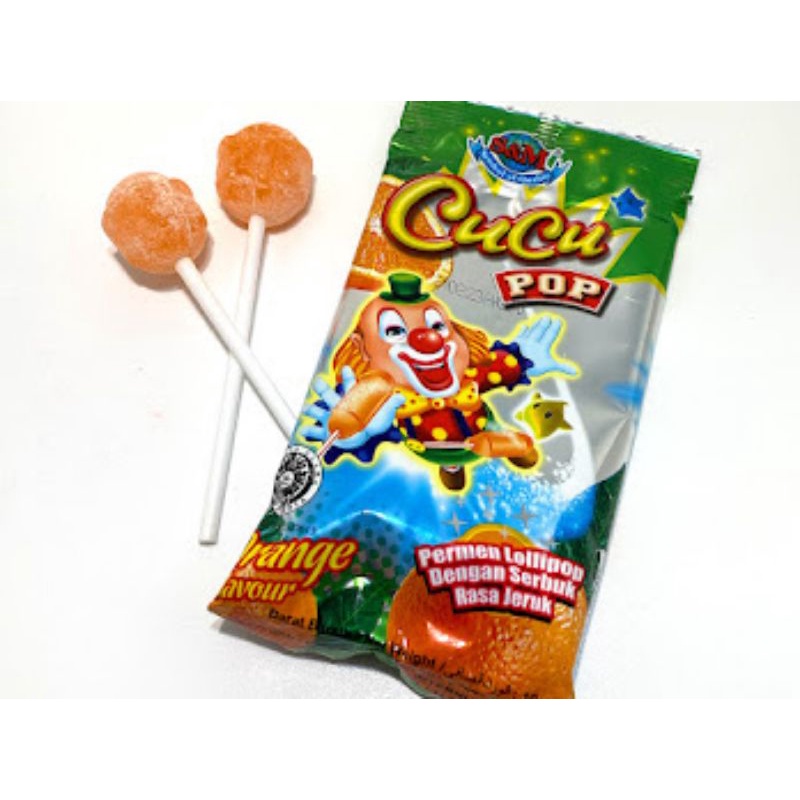 

Permen Cucu Pop Lollipop Serbuk Candy Powder 1 Pack isi 20