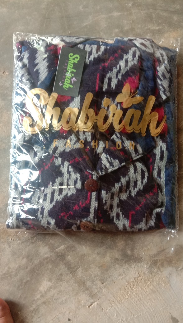 Termurah Cod-adisty Outer Tenun Troso Long Cardi Batik Solo Modern / Cardigan Batik Original / Tunik