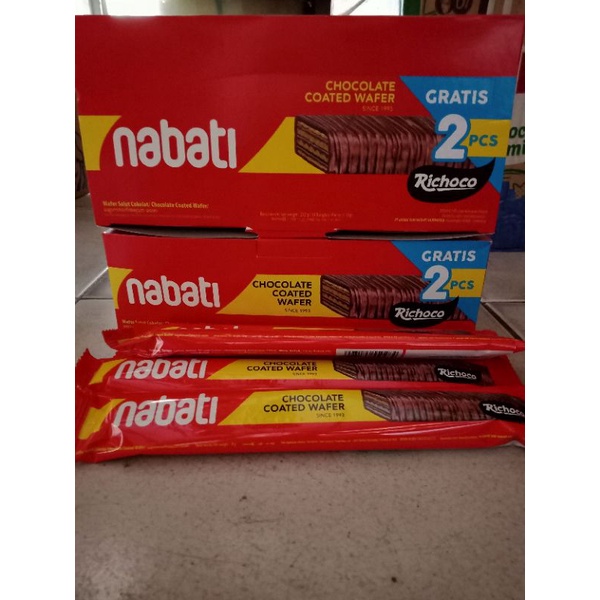 

Nabati Wafer 1 box isi 14 pc