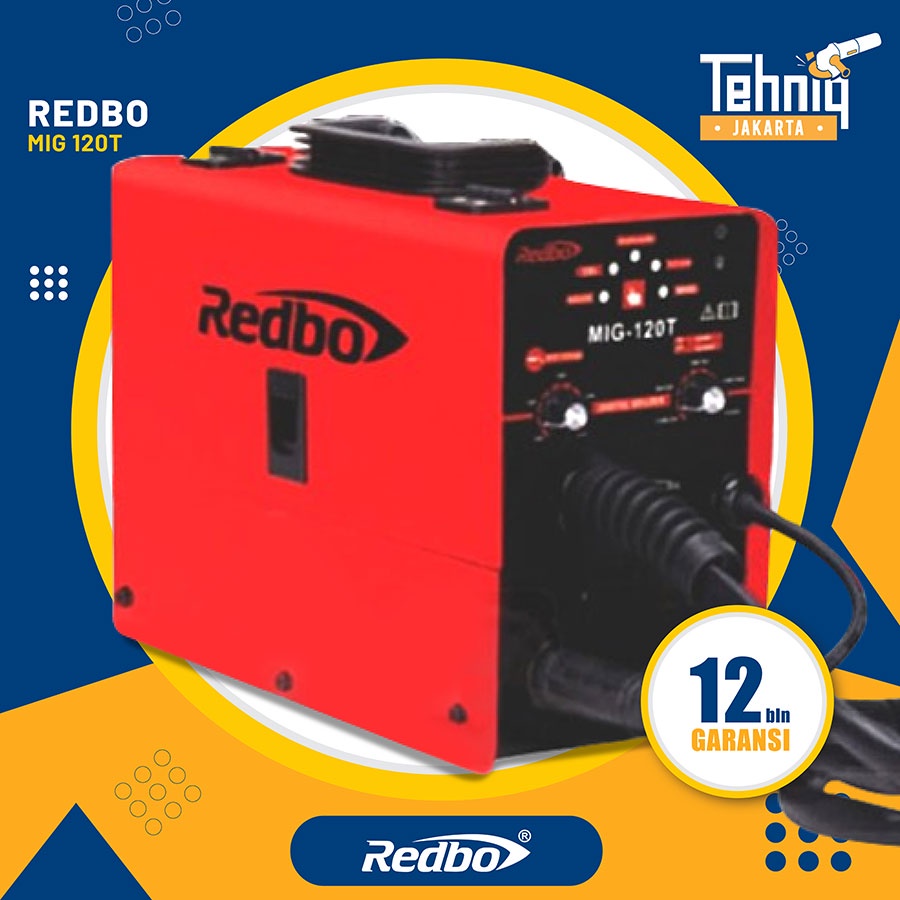 Mesin las Listrik / Trafo Las MIG REDBO 120T Inverter Welding