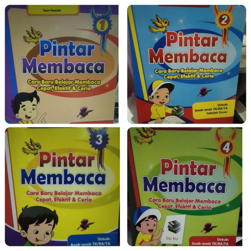 BUKU PINTAR MEMBACA UNTUK TK
