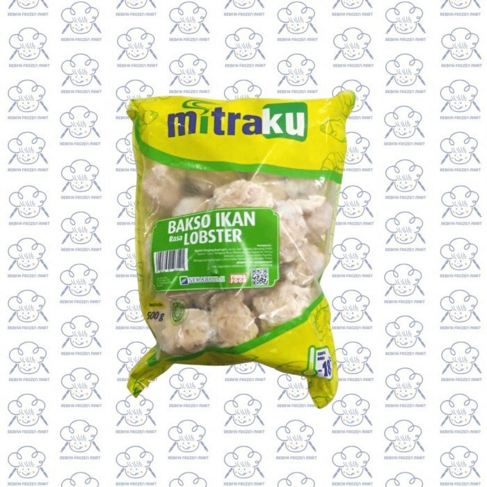 

Mitraku Baso Ikan Lobster 500 gr