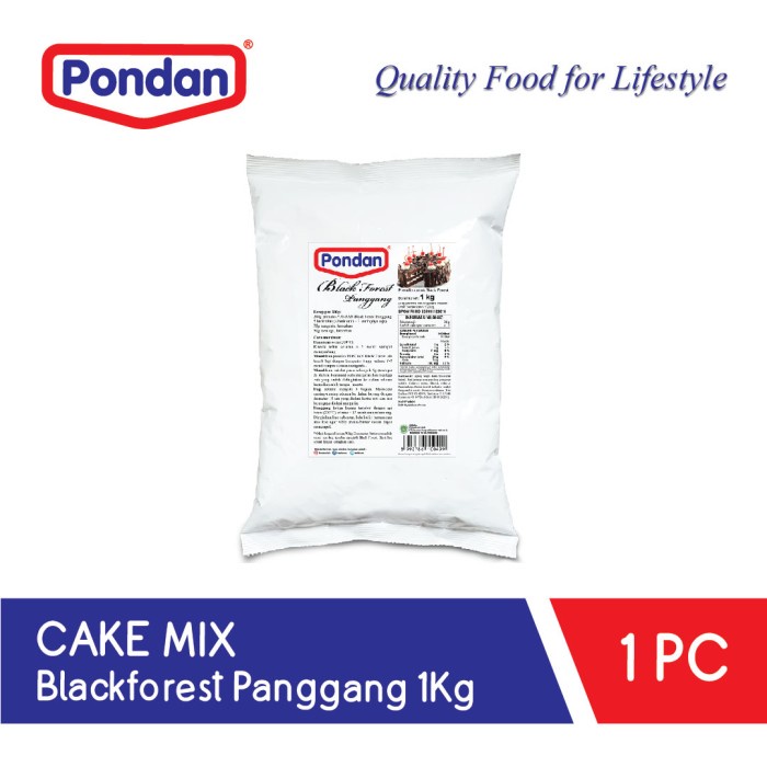 

PROMO [COD] Pondan Black forest panggang (bulky)